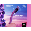QUEEN TRIPLE BLADES DISPOSABLE PURPLE RAZORS 6 + 2 FREE PACK